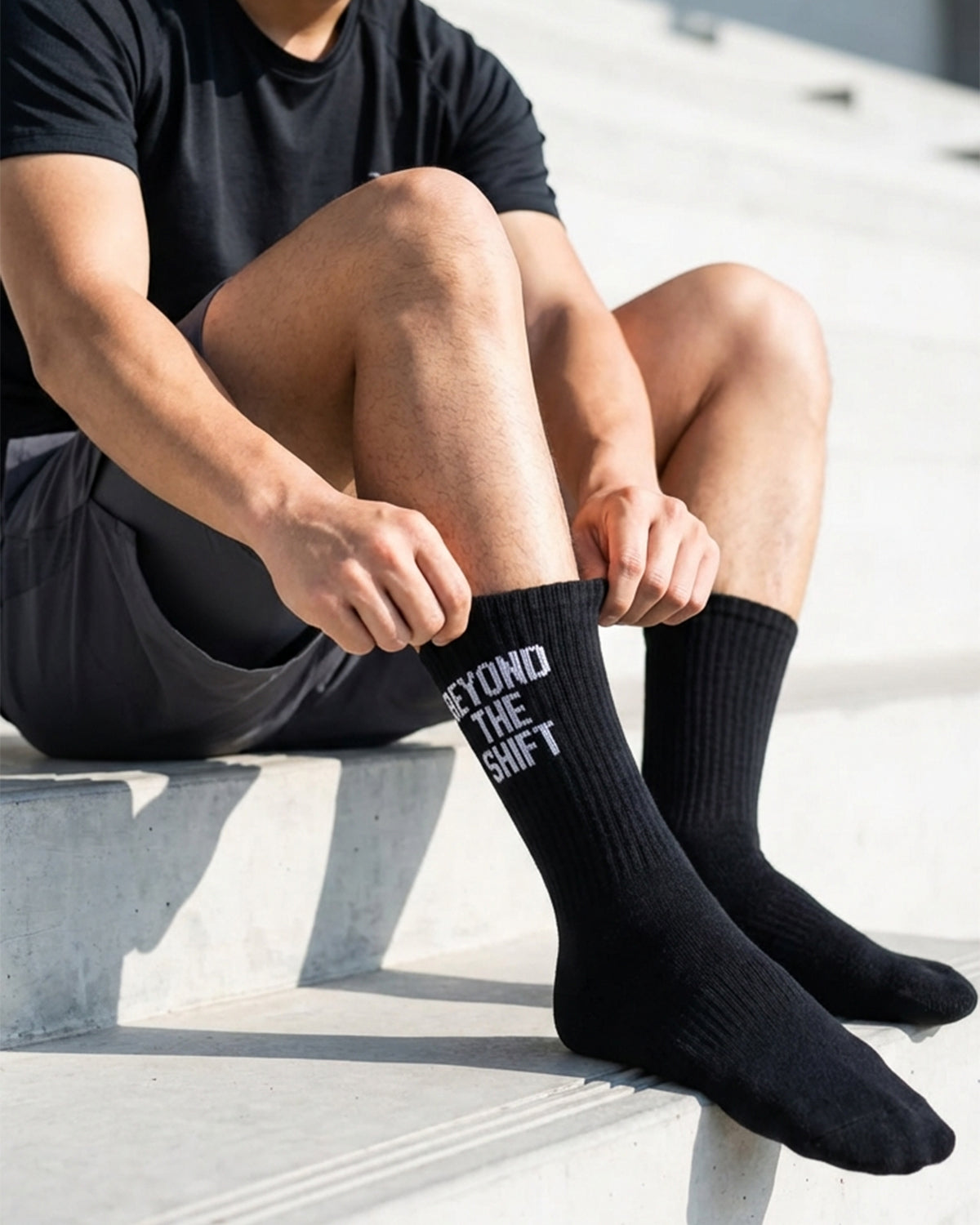 Beyond The Shift Signature Socks