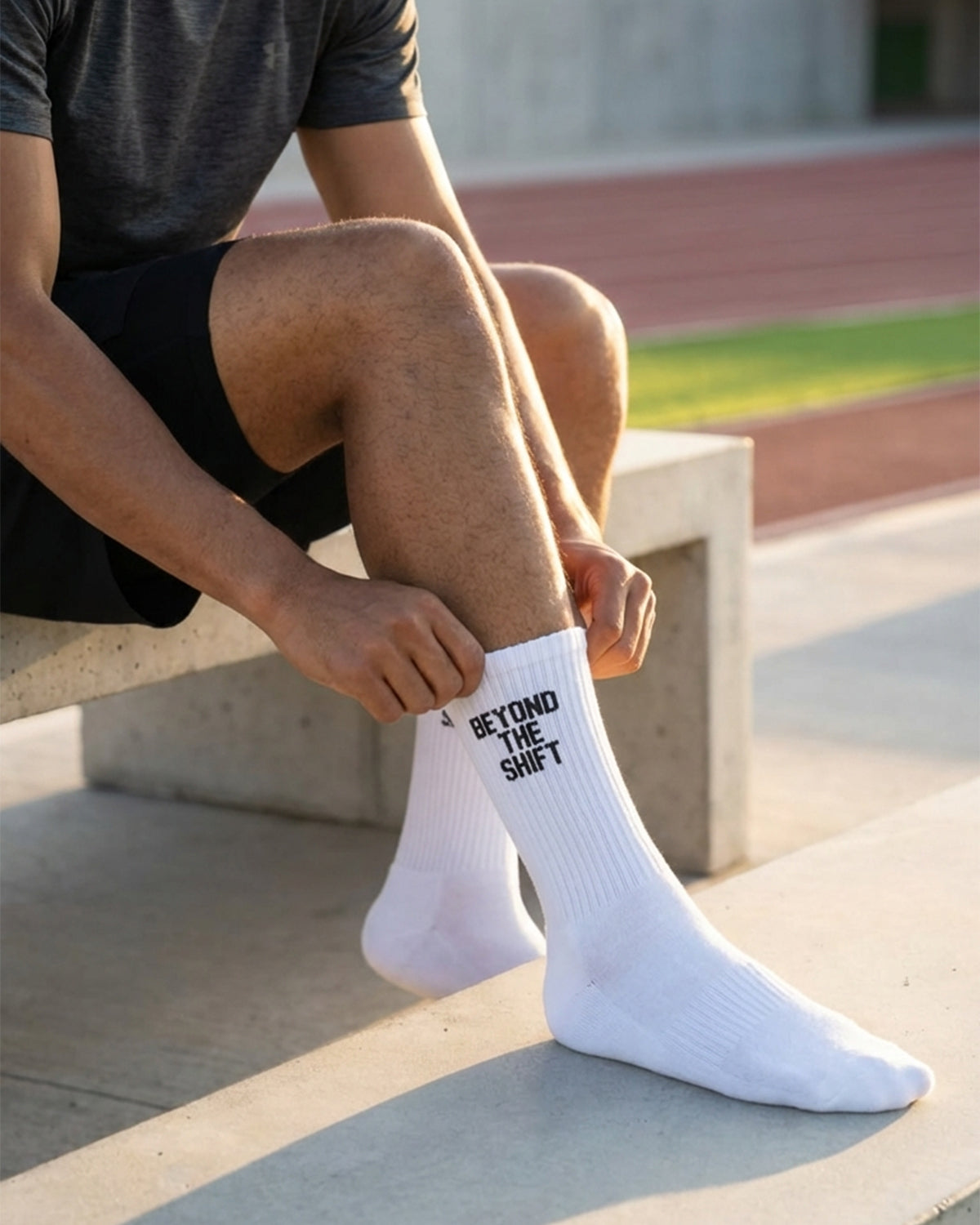 Beyond The Shift Signature Socks