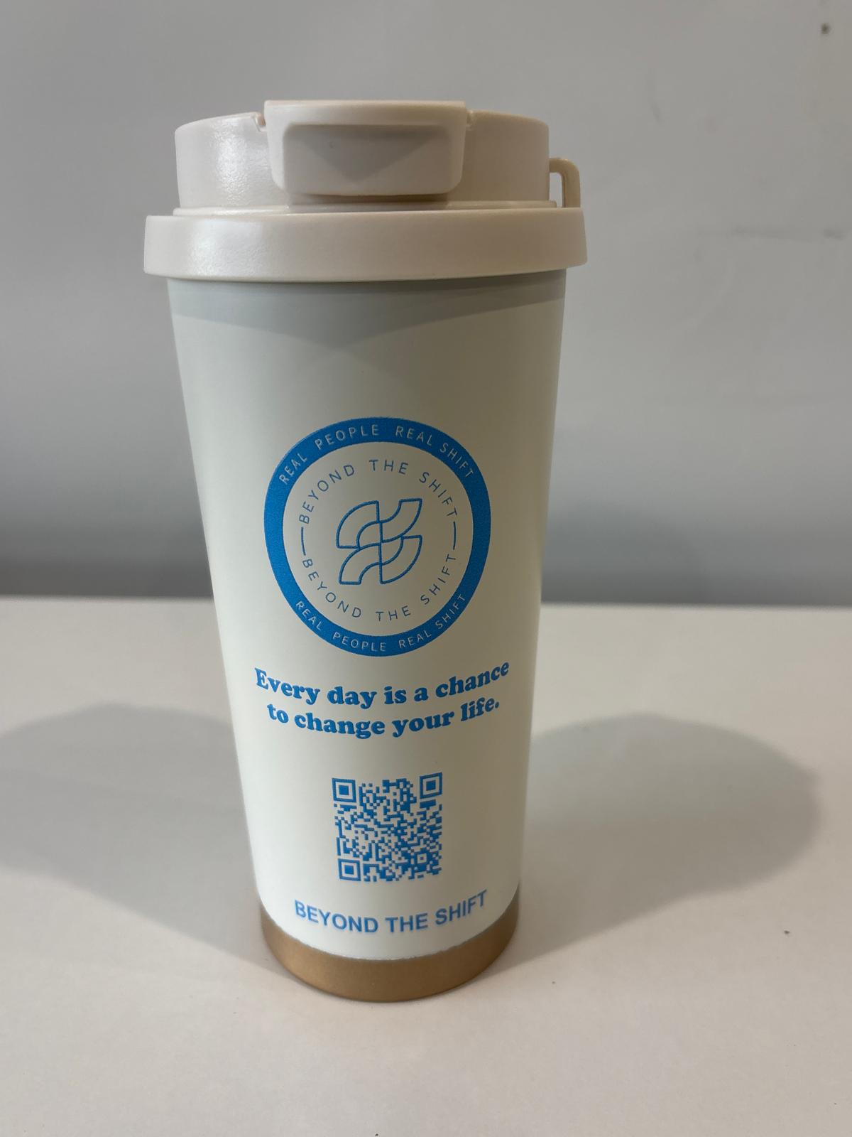 Beyond the shift Coffee Cup