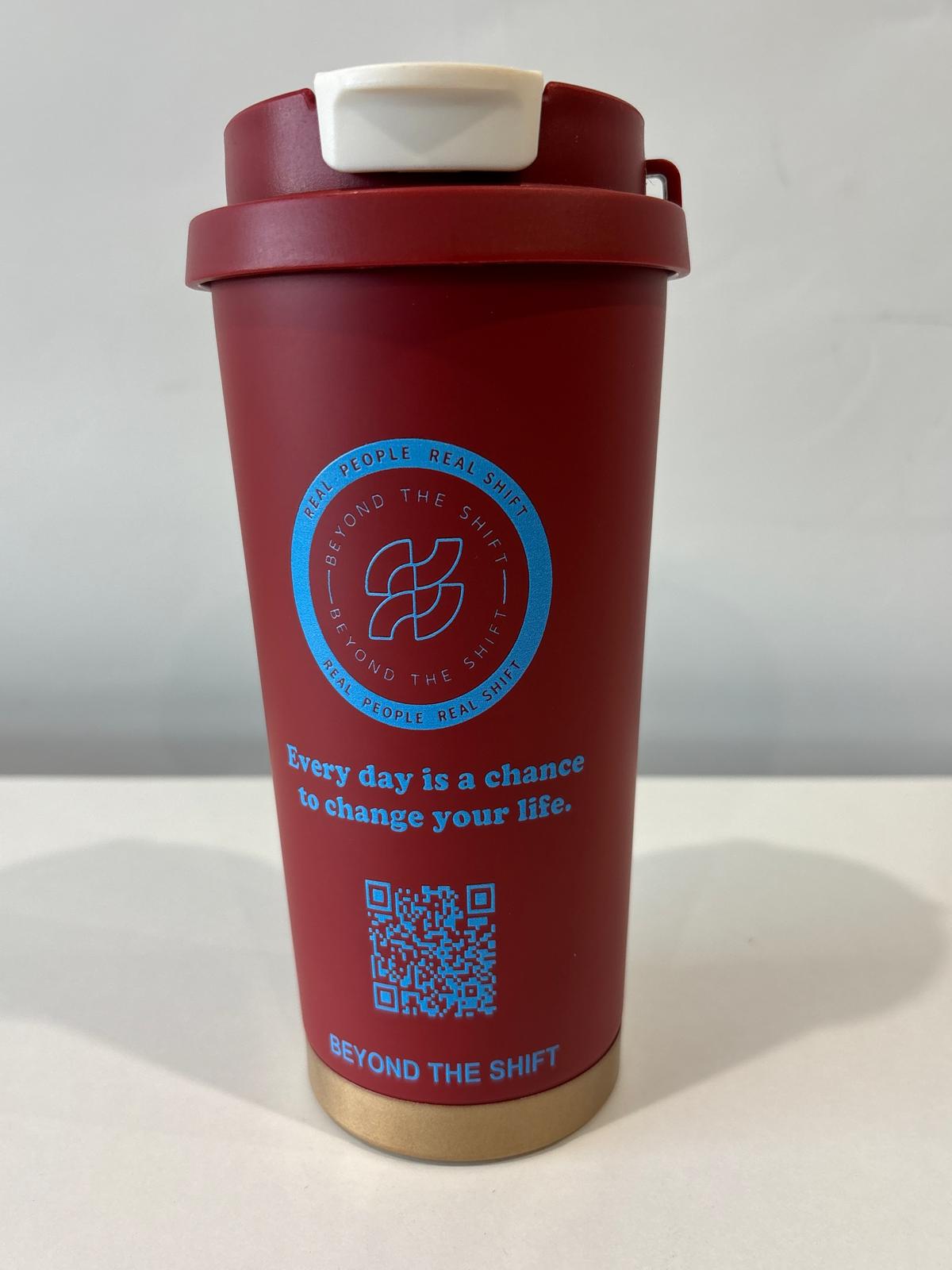Beyond the shift Coffee Cup