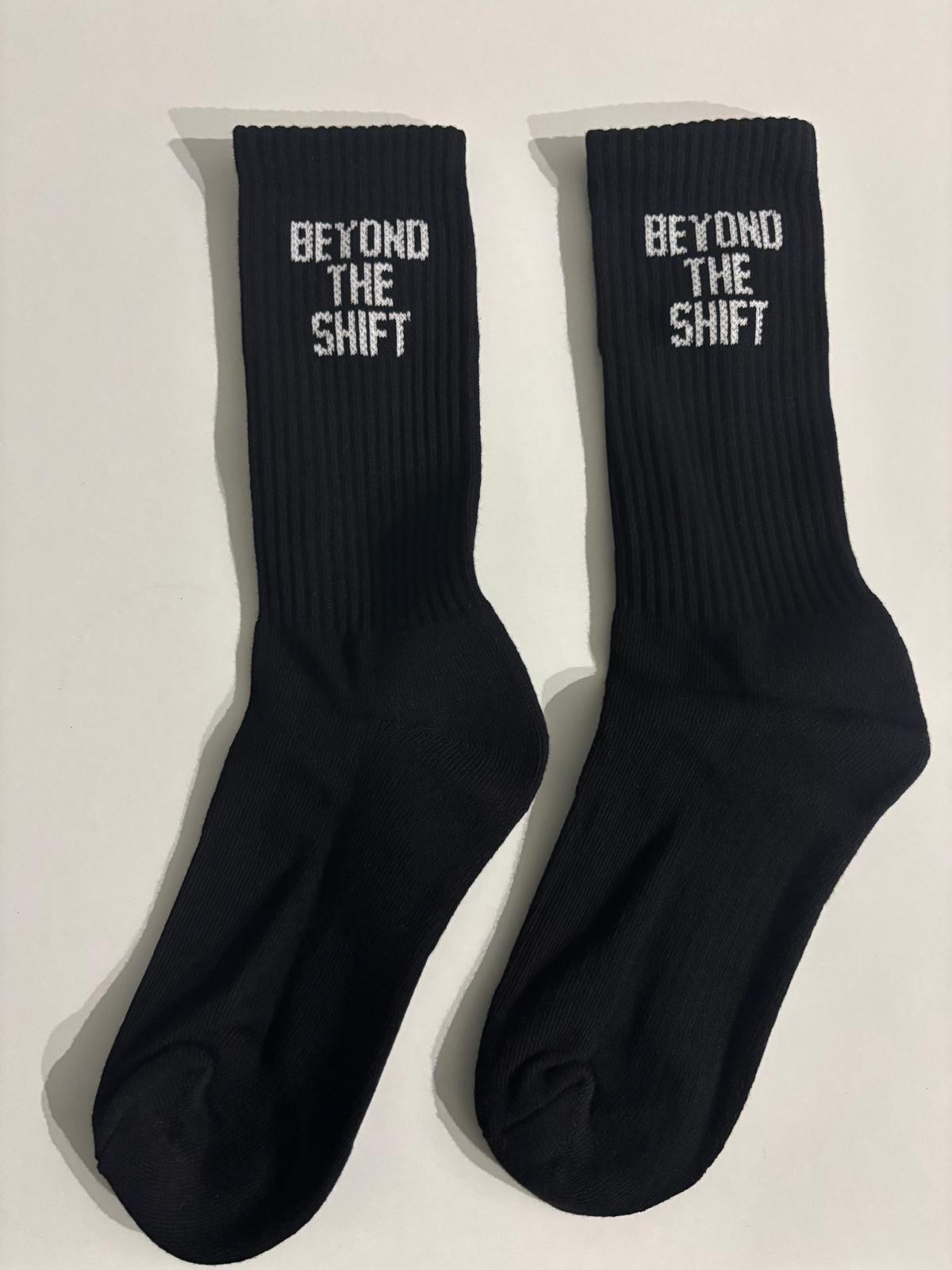 Beyond The Shift Signature Socks - Black