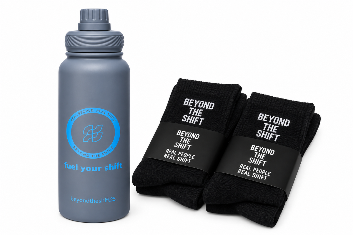 The Shift Pack - Bottle + 2 Pairs of Socks