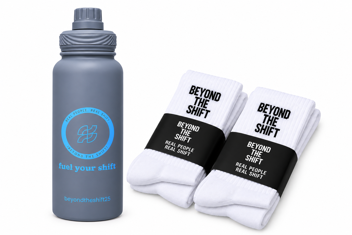The Shift Pack - Bottle + 2 Pairs of Socks