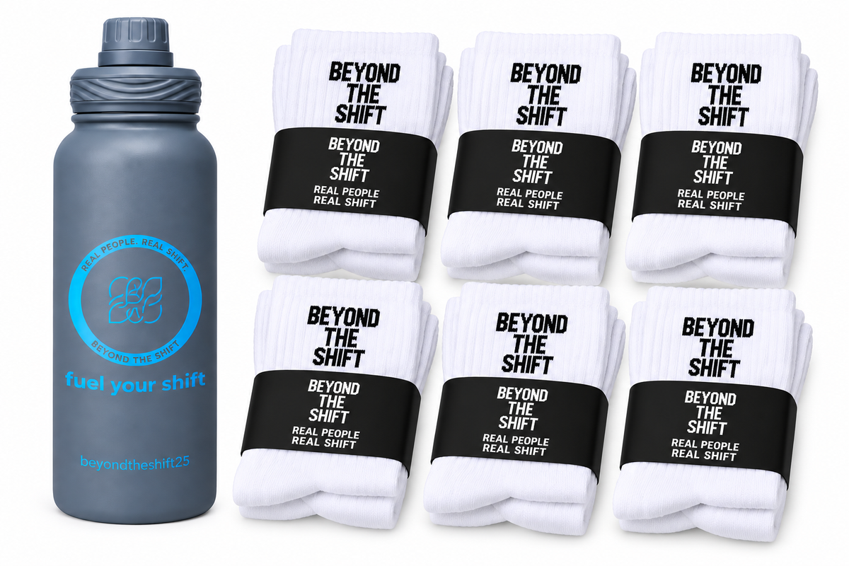 The Full Squad Bundle - Bottle + 6 Pairs of Socks