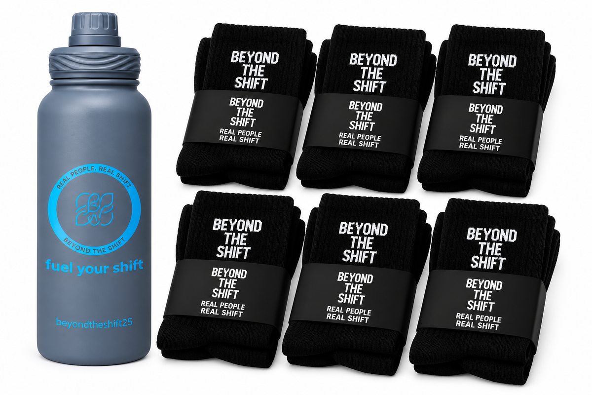 The Full Squad Bundle - Bottle + 6 Pairs of Socks