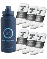 The Full Squad Bundle - 6 Socks + Bottle
